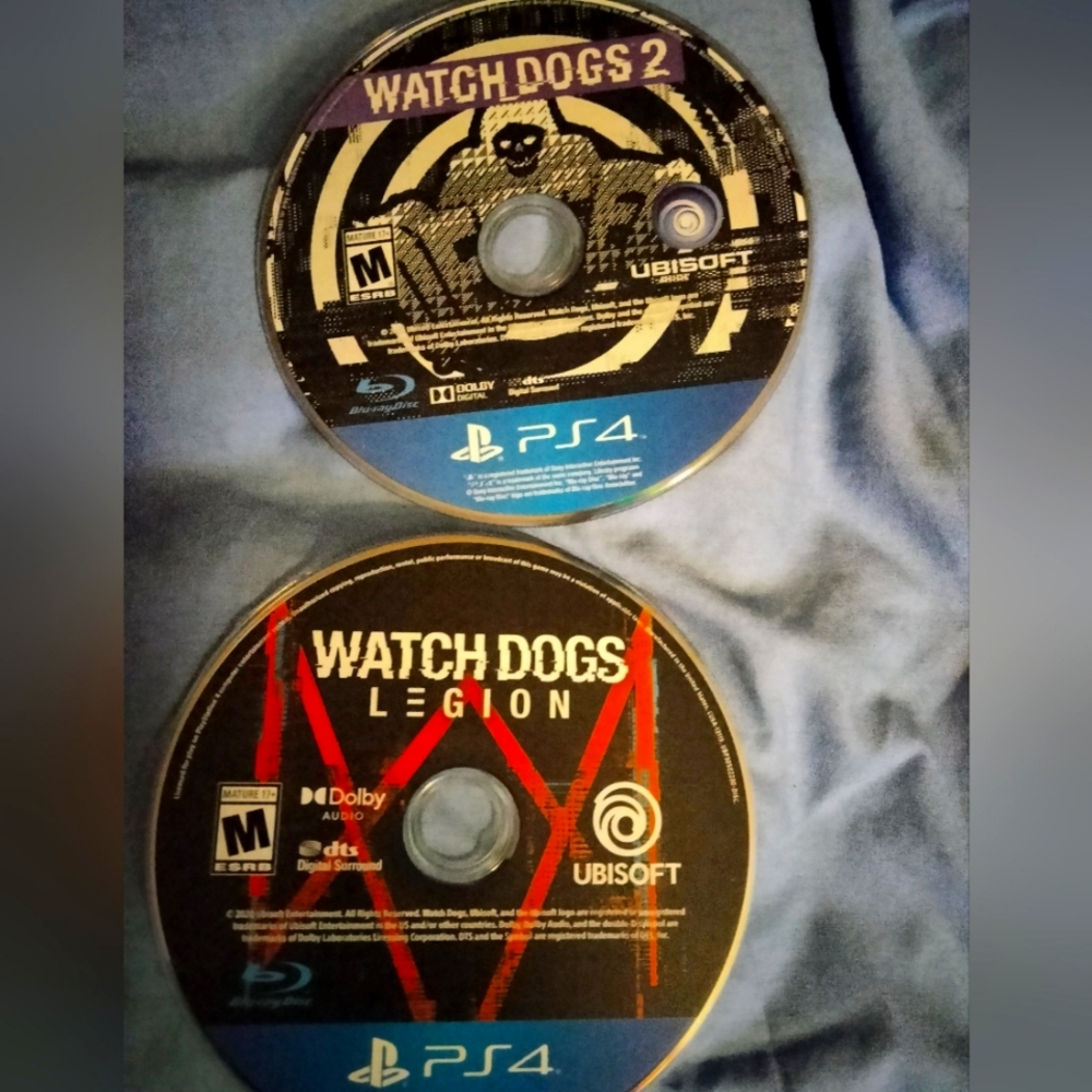Watchdogs Legion/Watchdogs 2 PS4
